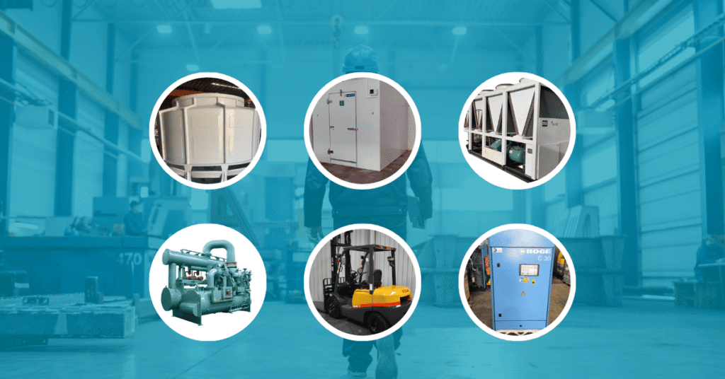 صيانة وقطع غيار المعدات الصناعية